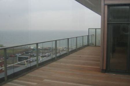 Glass Balustrades on the Coast of Hove