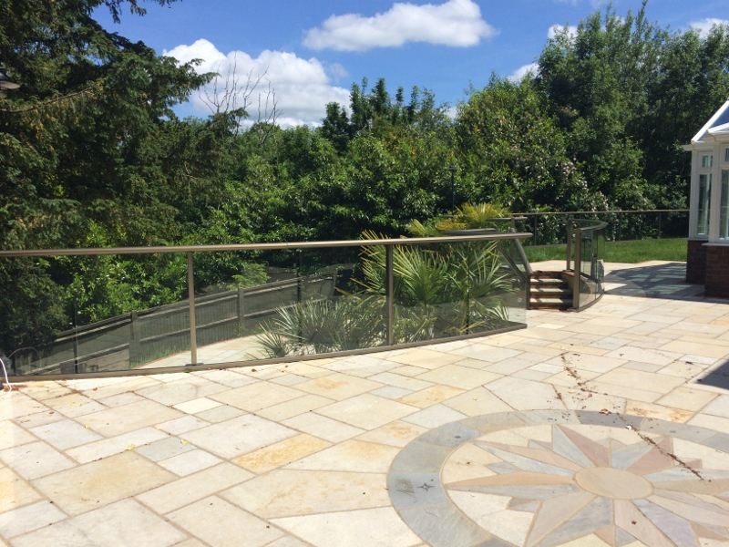 Patio Glass Balustrades