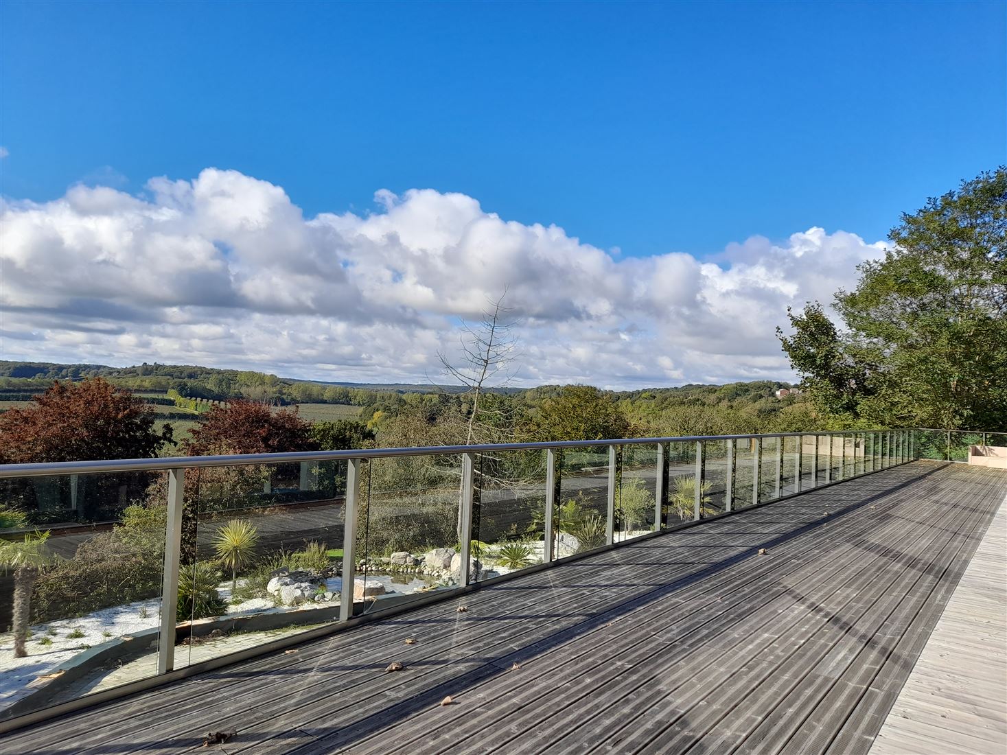 Lovely glass balustrade