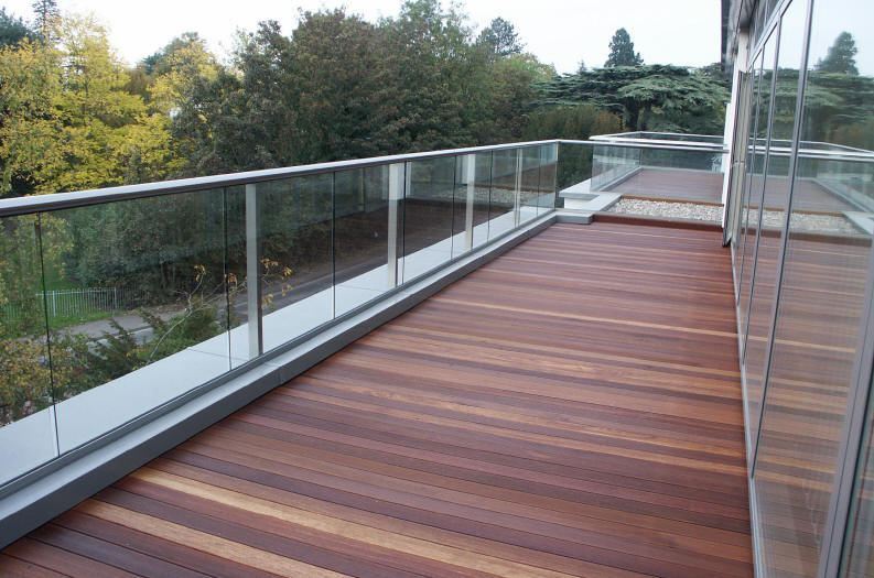 Glass Decking Panels