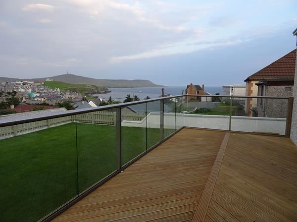 Glass Balustrade Shetland Islands