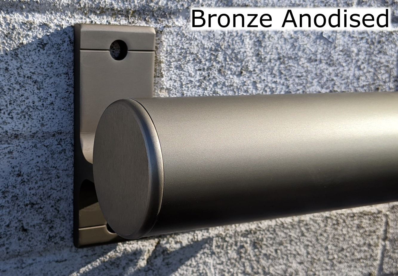 Bronze colour orbit handrail