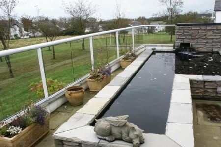 Garden Glass Balustrade