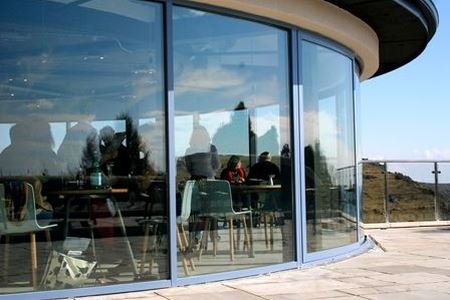 Curved Sliding and Fixed Glazing in Devon