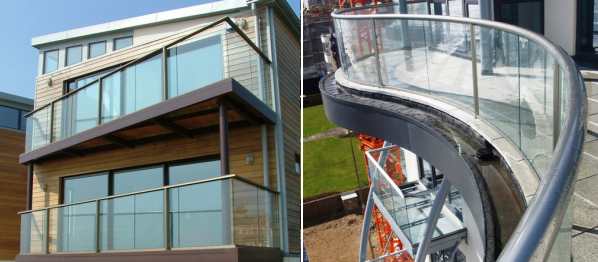 glass balustrades