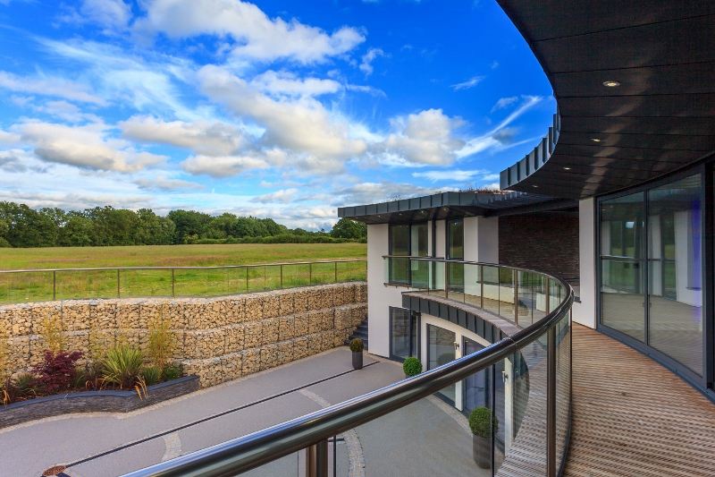 Curved Glass Doors, Balustrades and Juliets West Sussex