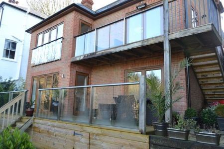 Glass Balustrades and Juliet Balcony in Dorking