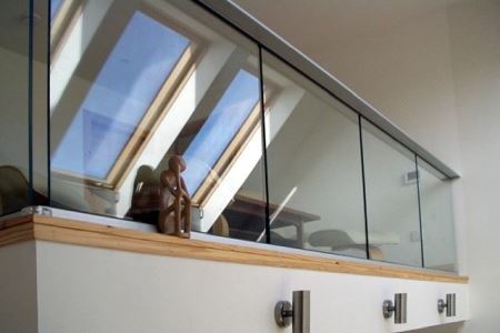 Glass Balustrade in Isle of Lewis Scotland