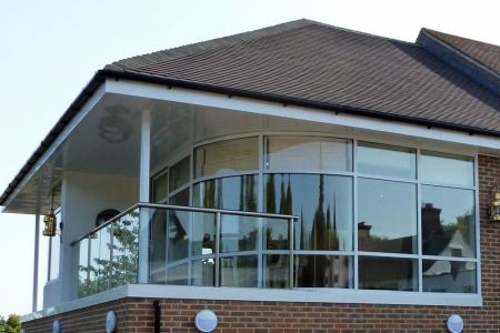 Curved Glass Windows and Doors Design
