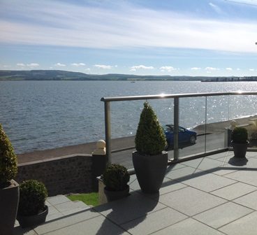 Anodised Aluminium used for balconies by the coast