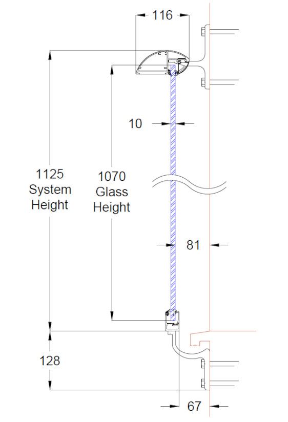 Juliette Balcony Handrail Profiles