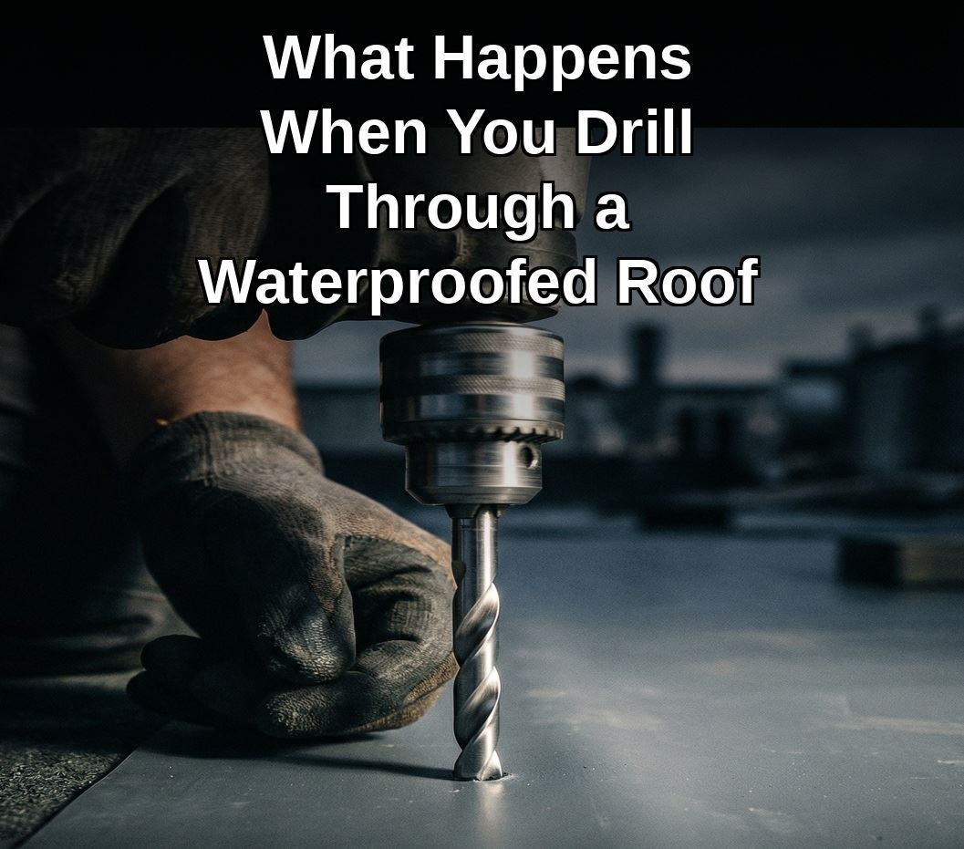 What happens when you drill through the roof