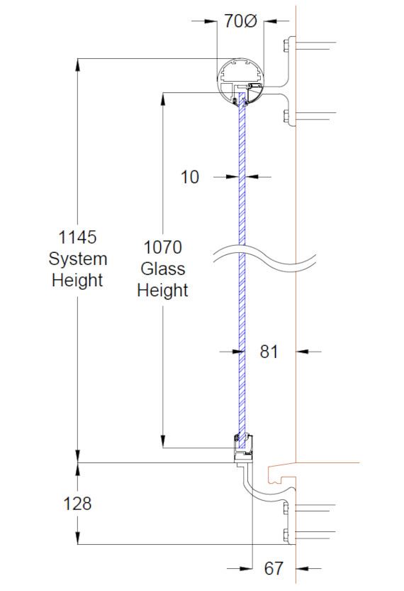 Juliette Balcony Handrail Profiles