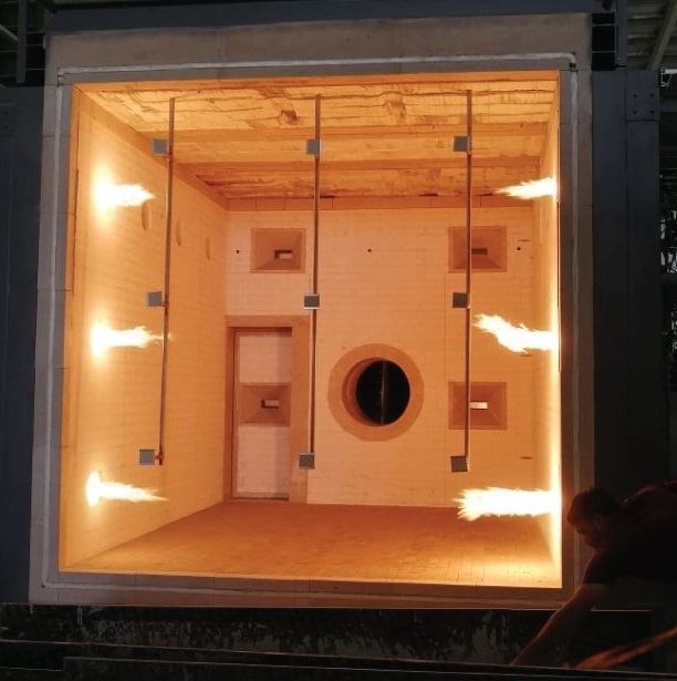 fire testing chamber