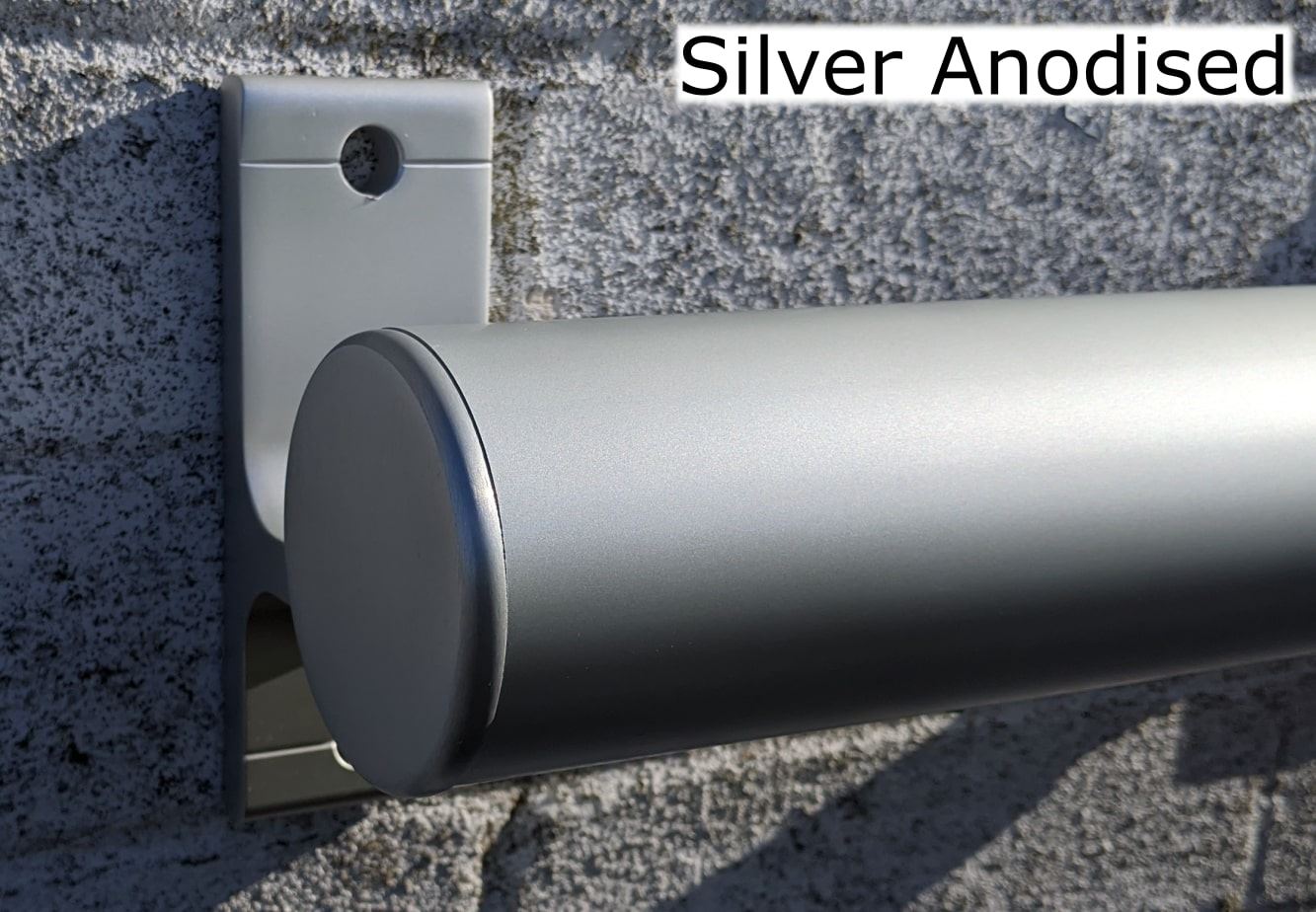silver colour orbit handrail