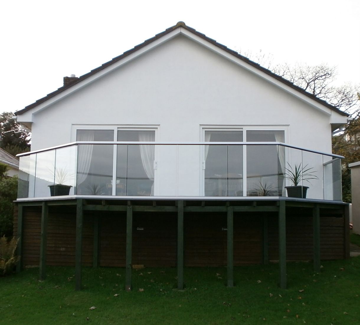 Glass Balustrade after refurb