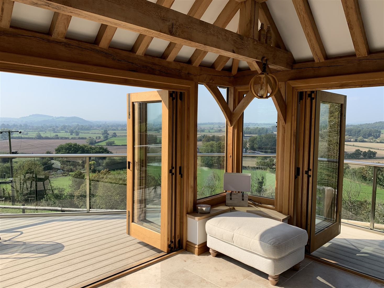 Glass Balustrade in Herefordshire
