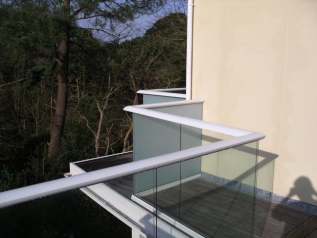 Complex Self-Installed Glass Balustrade