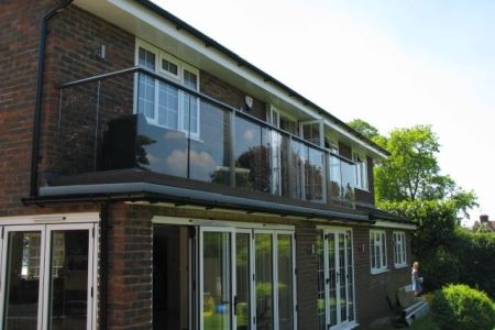 Glass Balustrade in Liss