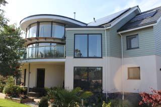 Curved Doors & Glass Balustrade