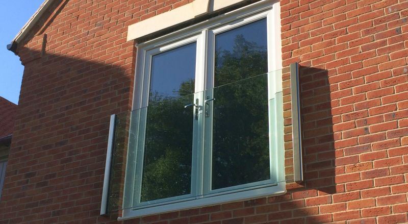 Frameless Juliet Balcony Glass Juliet Balconies