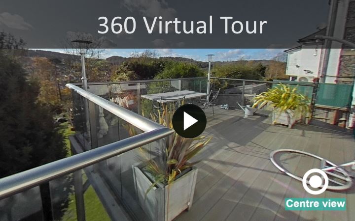 360 virtual tour - glass balustrade