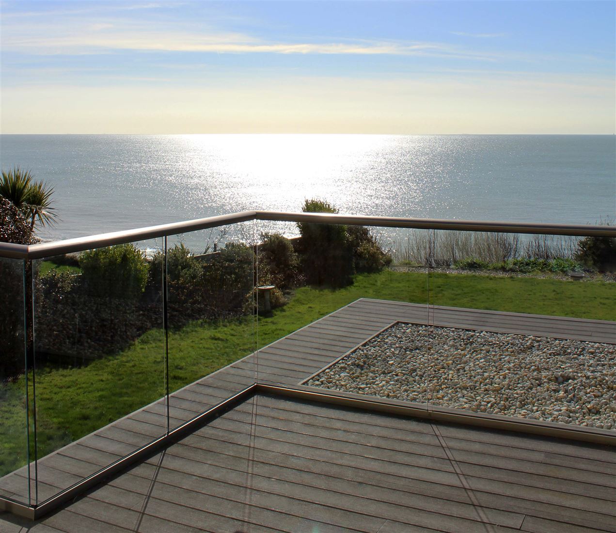 Glass Balustrade seaside