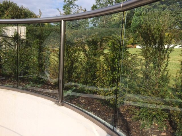 Glass Balustrade child friendly