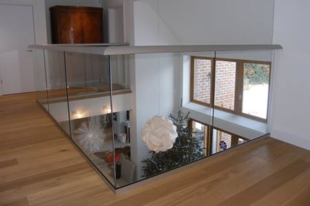 Internal Glass Balustrade