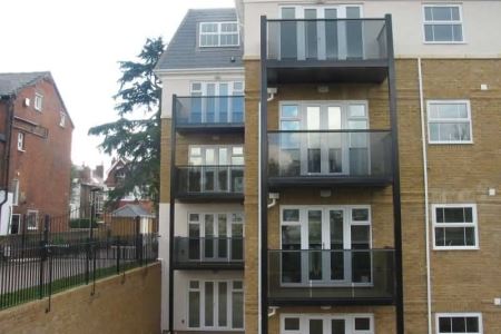 Tinted Glass Balconies Ealing, London