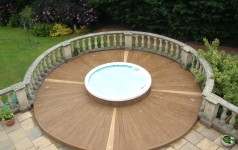 decking balcony grain enhanced millboard oak coppered terrace flooring roof