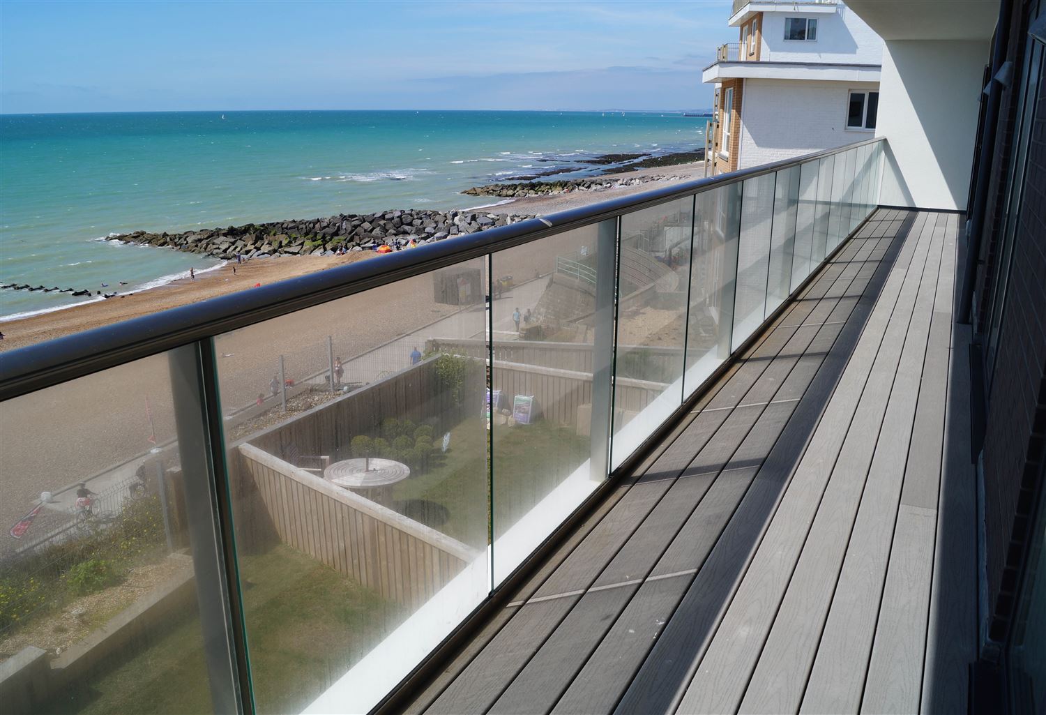 Glass Balconies Rottingdean