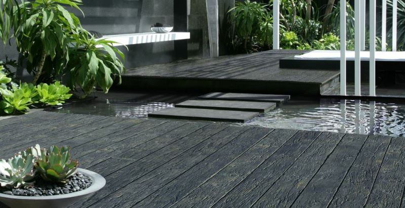 Carbonised Composite Decking