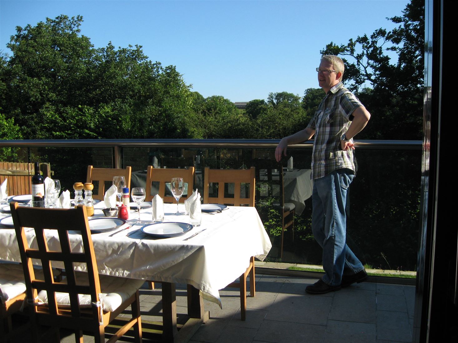 Decking Glass Balustrade