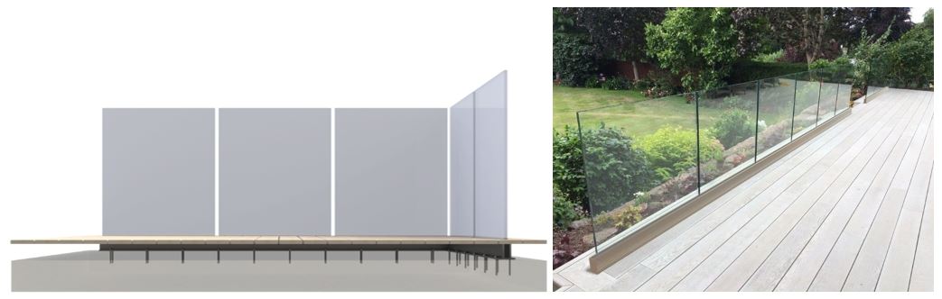 Glass Balustrade Frameless system