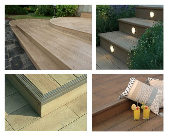 edging of decking