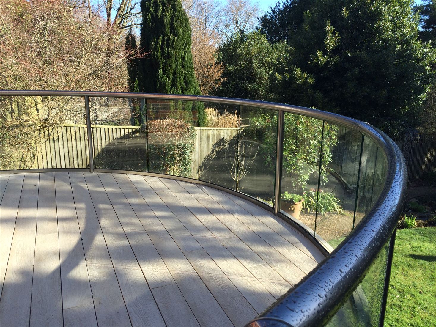 Glass Deck Railing