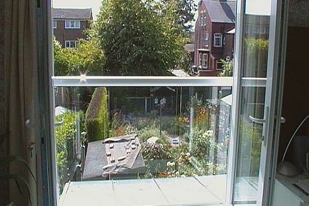 Self-cleaning Glass Balcony