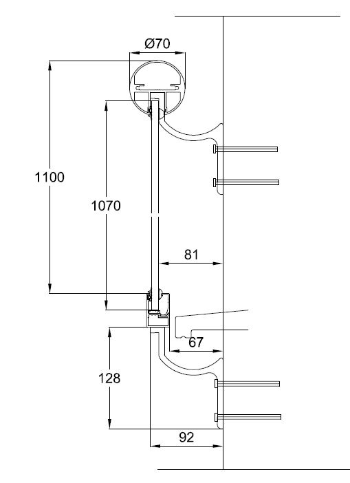 handrail load apply