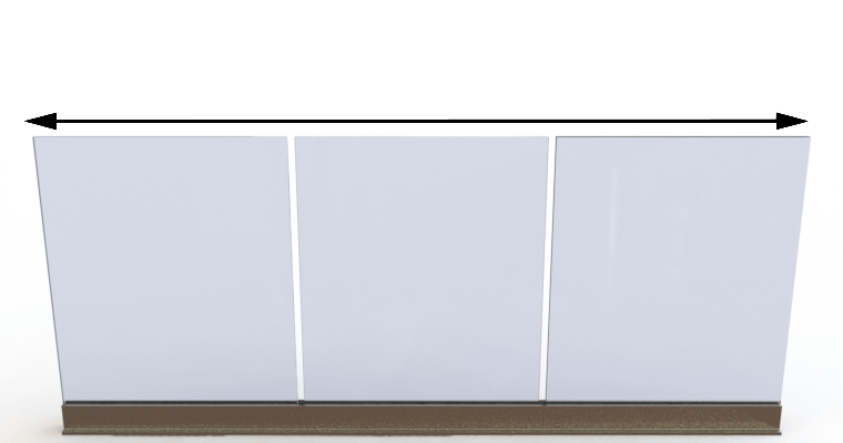 Glass Balustrade - The Class-leading - SG12 Frameless (Surface Mounted Above Floor)